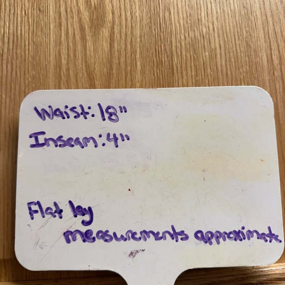 Daily Practice by Anthropologie Yellow Seamed Lounge Shorts Comfy Cozy Size XL - Picture 10 of 10